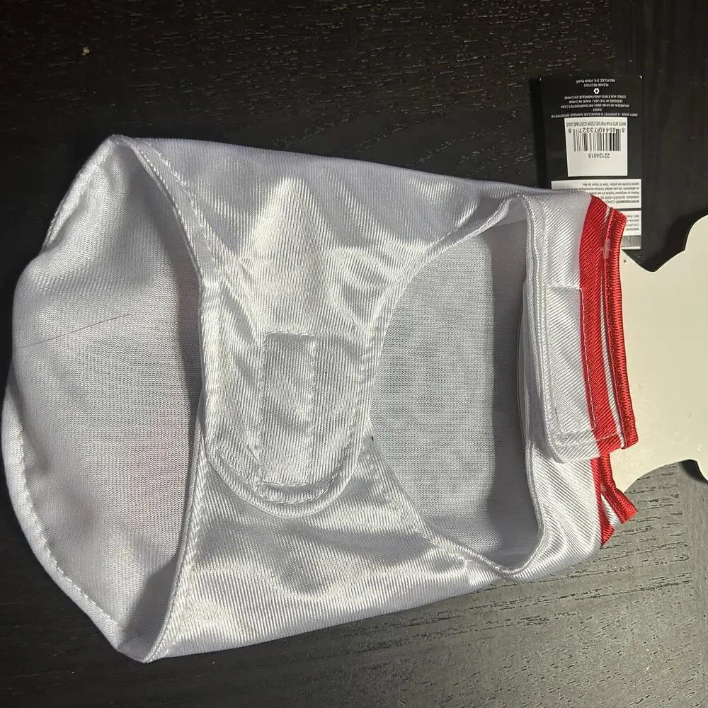NWT New Party Dog White Bite Paw Pup Seltzer Costume Puppy Size XS/Small